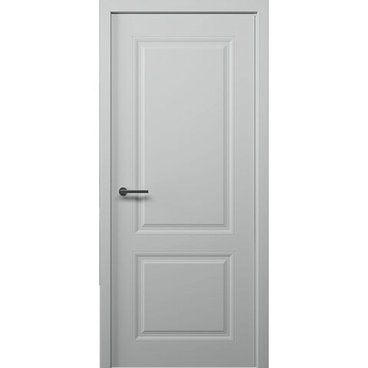 Межкомнатная дверь эмаль Albero Стиль 1 серая глухая