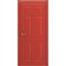 Фото двери Дуэт красная эмаль RAL 3028 глухая