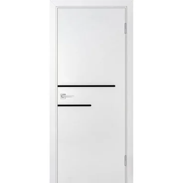 Межкомнатная дверь эмаль Смальта-Лайн 07 RAL 9003 глухая
