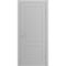 Фото двери Патриция светло-серая эмаль глухая