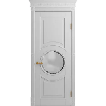 Межкомнатная дверь массив бука Viporte Лацио Амбиенте аворио остеклёние 4