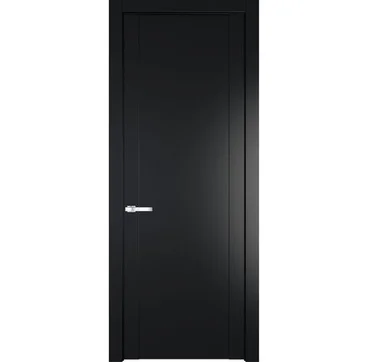 Межкомнатная дверь 1.1P блэк глухая