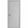Межкомнатная дверь экошпон ДП-50 silver gray глухая