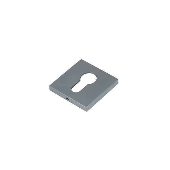 Накладка на цилиндр квадратная Bussare для серии Canto матовый хром