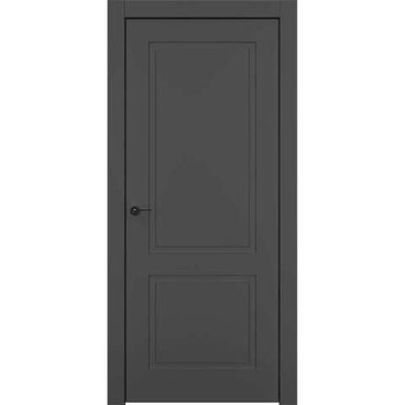 Звукоизоляционная дверь Классика-2 чёрная эмаль 42 дб