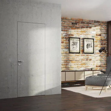 Скрытая дверь под покраску 0PE Invisible кромка ABS открывание на себя