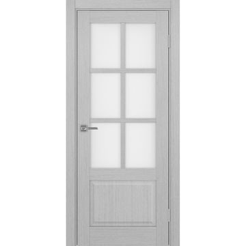 Межкомнатная дверь Тоскана 641.2221 серый дуб со стеклом