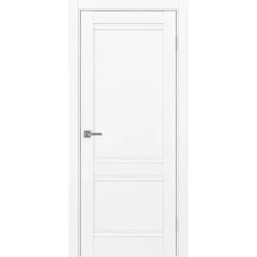Межкомнатная дверь экошпон Турин 502U.11 белый снежный глухая