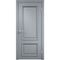 Фото межкомнатной двери эмаль Дверцов Болонья цвет серый RAL 7047 глухая