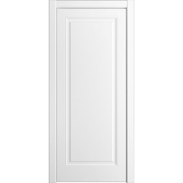 Межкомнатная дверь эмаль Бьянка-1 белоснежная глухая
