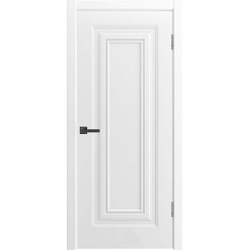 Межкомнатная дверь эмаль Титул 1 В1 белая глухая