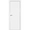 Фото межкомнатной двери экошпон Uberture Tamburat 4201 аляска кромка ABS глухая