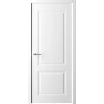 Межкомнатная дверь эмаль Albero Стиль 1 белая глухая