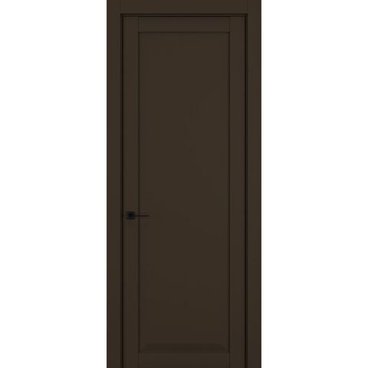 Межкомнатная дверь керамик NC 1 коричневый глухая