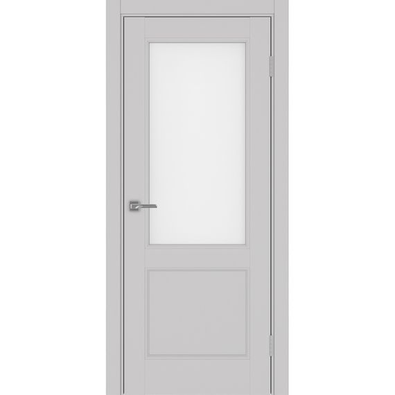 Фото двери Турин Neo 502.21 пепельный со стеклом