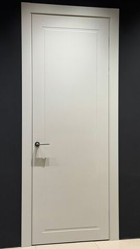 Межкомнатная дверь эмаль НеоКлассика 1 латте глухая