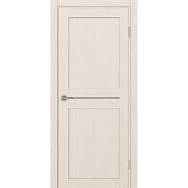 Межкомнатная дверь экошпон Турин 520.121 ясень перламутровый остеклённая