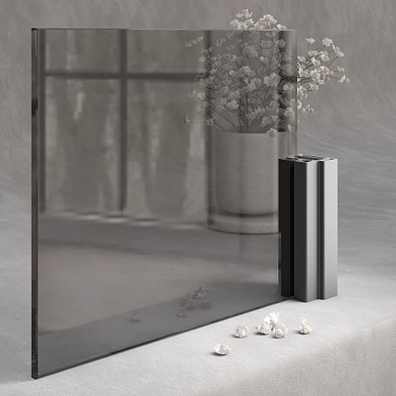 Стекло серое прозрачное