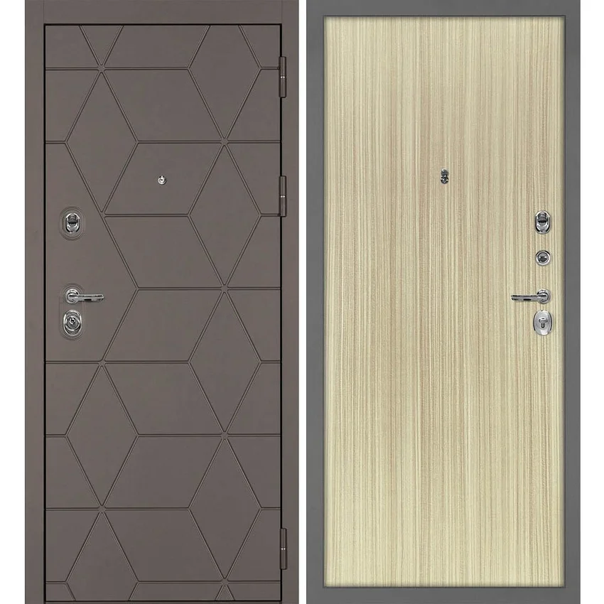 Входная дверь Тетра-181 панель гладкая эвкалипт австралийский