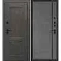 Входная дверь Линея-214 панель фрезерованная PR-173 серая