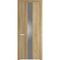 Межкомнатная дверь 1.9N дуб карамель остеклённая