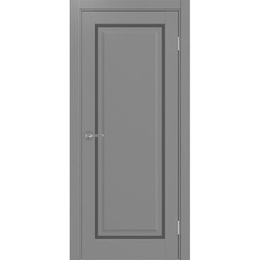 Межкомнатная дверь Тоскана 601С.21 серый со стеклом