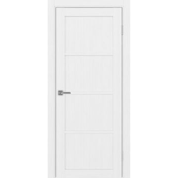 Межкомнатная дверь экошпон Турин 540.1111 белый лёд глухая