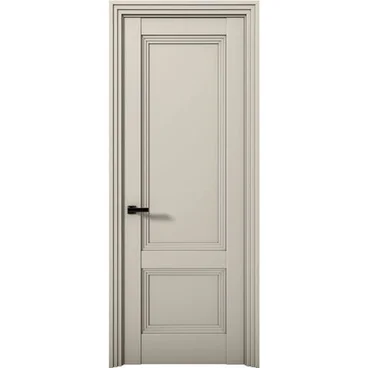 Межкомнатная дверь экошпон Кобальт 39 силк грей глухая