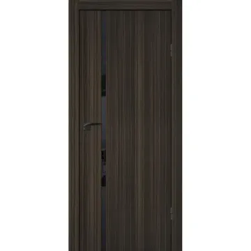 Межкомнатная дверь P-22 эвкалипт Африканский кромка ABS со стеклом