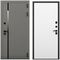 Входная дверь Пиано S антрацит силк панель гладкая аляска