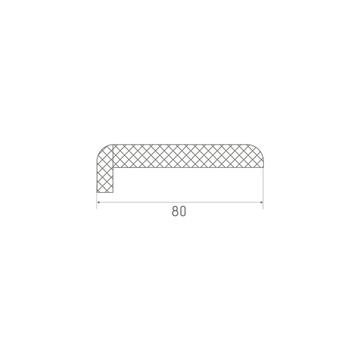 Наличник телескопический Luxor эмаль