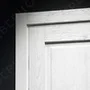 Межкомнатная дверь массив дуба эмаль Дверцов Кастро глухая белый RAL9019