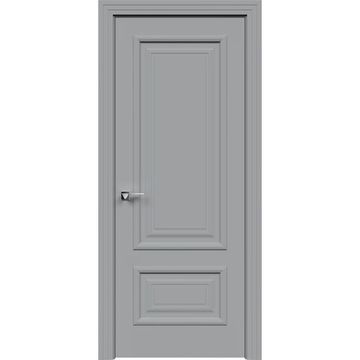 Межкомнатная дверь эмаль Прованс 2 серая глухая