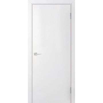Межкомнатная дверь эмаль Текона Смальта-Лайн 00 белая RAL 9003 глухая