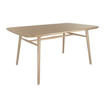 Стол Сована обеденный цвет берёза из массива дуба