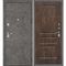 Входная дверь Урбан-127 панель фрезерованная дуб морёный