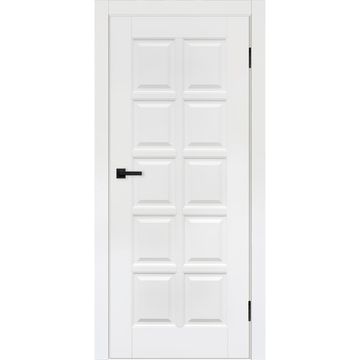 Межкомнатная дверь эмаль Турин 13 белый RAL 9003 глухая