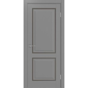 Межкомнатная дверь Тоскана 602С.2121 серый со стеклом