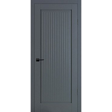 Межкомнатная дверь экошпон Profilo Porte PSC-56 графит глухая