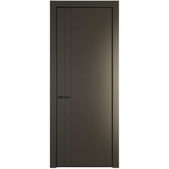 Межкомнатная дверь 12PA перламутр бронза глухая