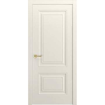 Межкомнатная дверь эмаль Версаль-1Ф молочно-белая RAL 9010 глухая