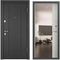 Фото входная cтальная дверь Torex Delta PRO MP RGSO чёрный шёлк D-MM ПВХ бьянко