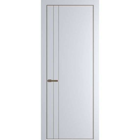 Межкомнатная дверь 12PA вайт глухая