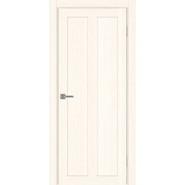 Межкомнатная дверь экошпон 521.11 ясень светлый глухая