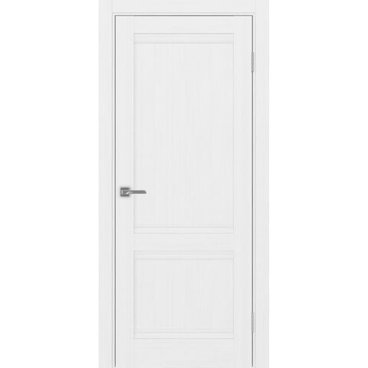 Межкомнатная дверь экошпон Турин 502U.11 белый лёд глухая