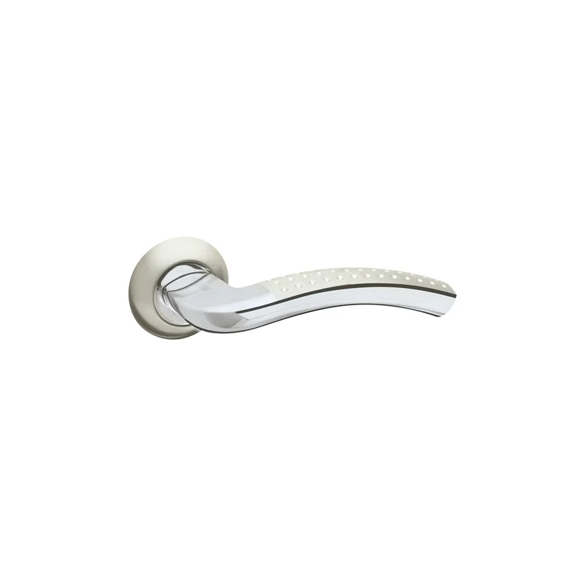 Ручка раздельная R.AR54.LOUNGE (LOUNGE AR) 130mm SN/CP-3 матовый никель/хром