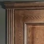 Межкомнатная дверь шпон Оливия тёмный орех глухая