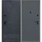 Входная дверь Осло бетон антрацит панель гладкая графит