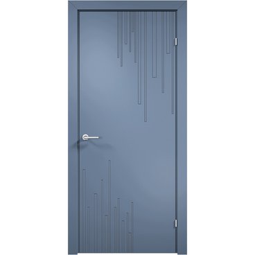 Межкомнатная дверь эмаль Дверцов Тиволи 1 RAL 5014 глухая