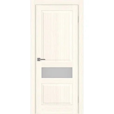 Межкомнатная дверь Тоскана 631.121 ясень светлый со стеклом